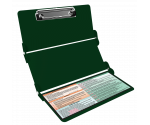 WhiteCoat Clipboard® Trifold - Green Physical Therapy Edition